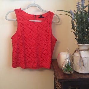 🌻3 FOR 10🌻 • ❤️🎀Forever 21 Bow Lace Tank